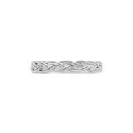 Sterling Silver Braided Twist Band