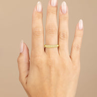 Sterling Silver Bubble Band Ring