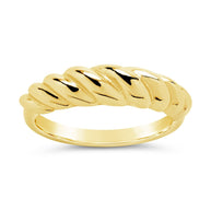 Sterling Silver Graham Twist Band Ring