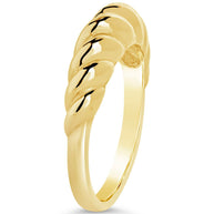 Sterling Silver Graham Twist Band Ring