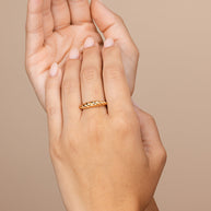 Sterling Silver Graham Twist Band Ring