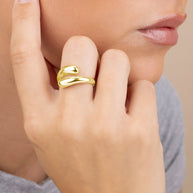 Sterling Silver Lauren Polished Open Ring