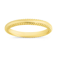 Sterling Silver Kayden Thin Textured Ring