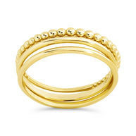 Sterling Silver Adele Stacking Ring