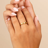 Textured Spinner Ring