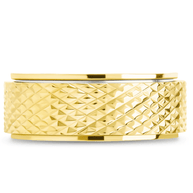 Textured Spinner Ring