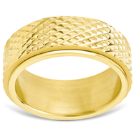Textured Spinner Ring
