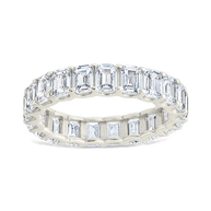 Sterling Silver Rio Baguette CZ Ring