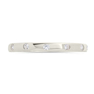Sterling Silver Mindy CZ Studded Ring