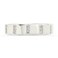 Sterling Silver Bradley CZ Ring