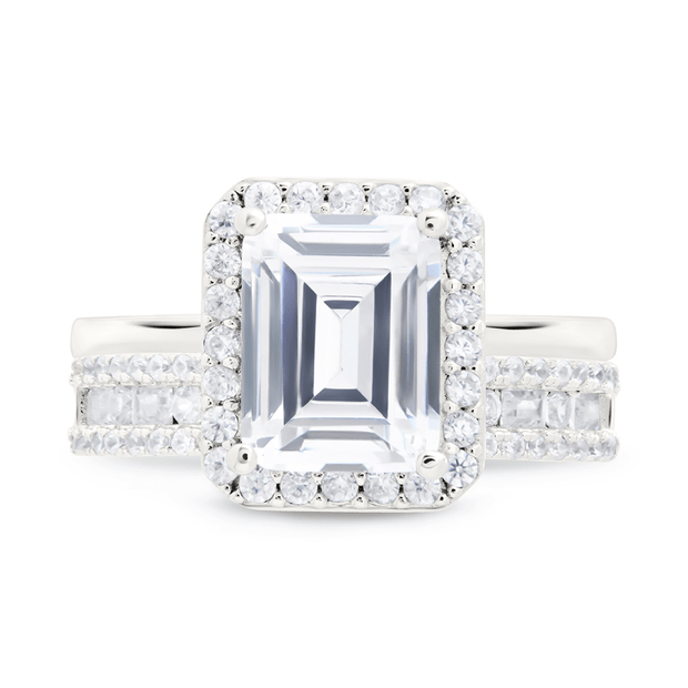 Sterling Silver Arden CZ Ring