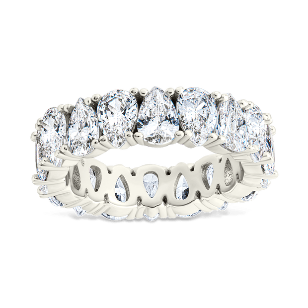 Sterling Silver Janis CZ Eternity Band Ring