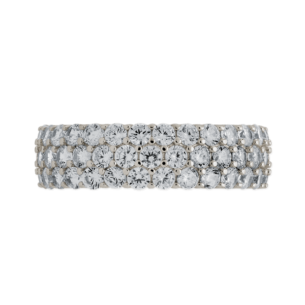 Sterling Silver Kate CZ Ring
