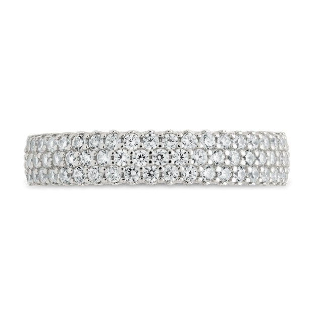 Sterling Silver Natalija CZ Ring