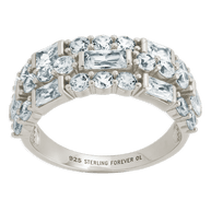 Sterling Silver Kornelia Eternity Ring