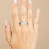 Sterling Silver Kornelia Eternity Ring