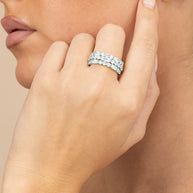 Sterling Silver Kornelia Eternity Ring