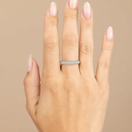 Sterling Silver Bubble Band Ring