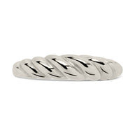 Sterling Silver Graham Twist Band Ring
