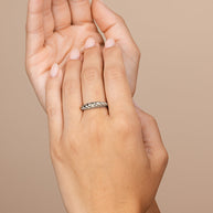 Sterling Silver Graham Twist Band Ring