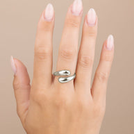 Sterling Silver Lauren Polished Open Ring