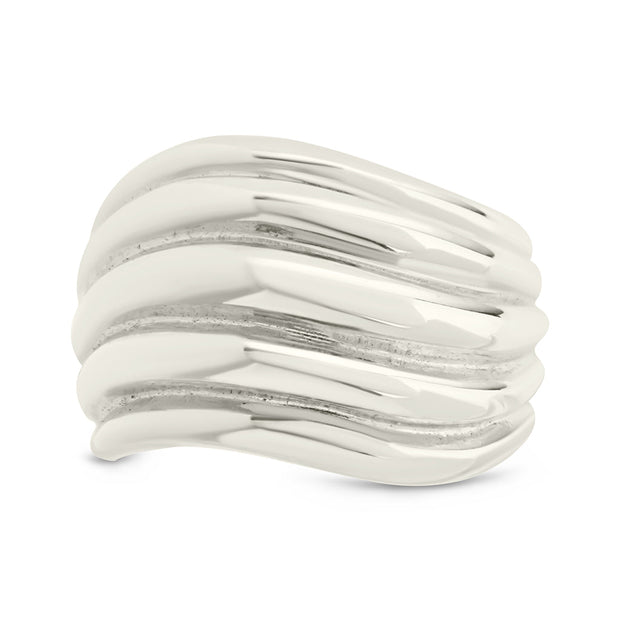 Sterling Silver Skylar Layered Statement Ring