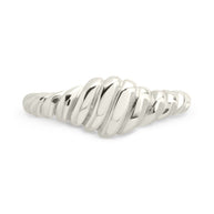 Sterling Silver Paula Ribbed Ring