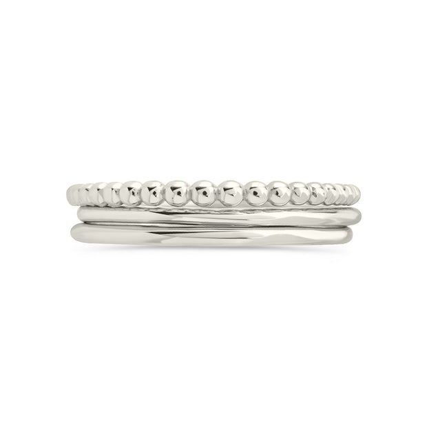 Sterling Silver Adele Stacking Ring