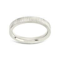 Herringbone Ribbed Ring