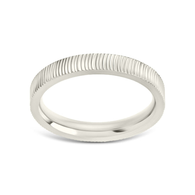Herringbone Ribbed Ring