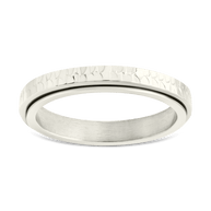Textured Spinner Ring