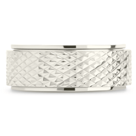Textured Spinner Ring