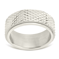 Textured Spinner Ring