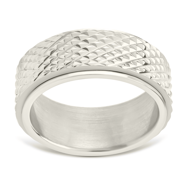 Textured Spinner Ring