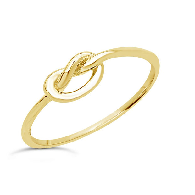 Sterling Silver Love Knot Ring