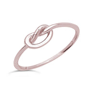 Sterling Silver Love Knot Ring