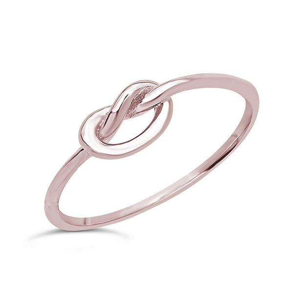 Sterling Silver Love Knot Ring