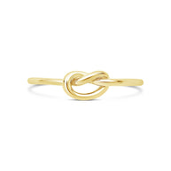 Sterling Silver Love Knot Ring