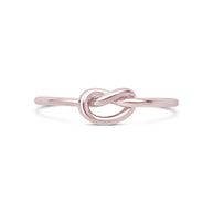 Sterling Silver Love Knot Ring