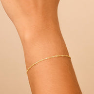 Sterling Silver Janina Delicate Twisted Chain Bracelet