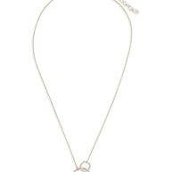 Sterling Silver Interlocking Open Circle Pendant