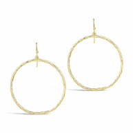 Gold and Silver Dangle Earrings
