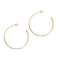 Graduating Hoop Earrings