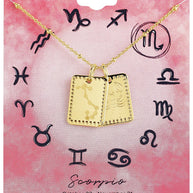 Zodiac Tag Necklace