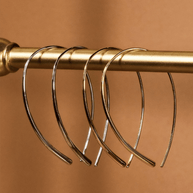 Delicate Threader Hoop Earrings Set of 2