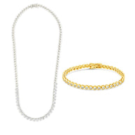 Heart CZ Tennis Bundle