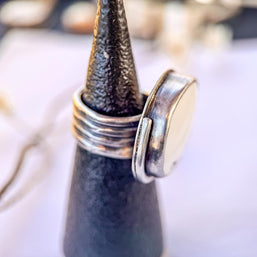 White Buffalo Statement Ring | Stand Collection
