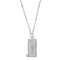 The Lovers Tarot Card Necklace