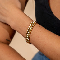 Thin Watch Band Chain Bracelet