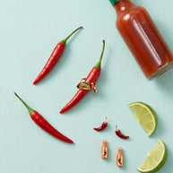 Taco Hot Sauce & Pepper Stud Set